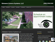 Tablet Screenshot of delawarecamerasystems.com